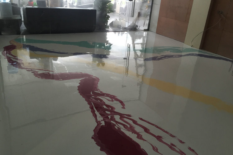 環氧地坪漆能不能做家庭裝修？